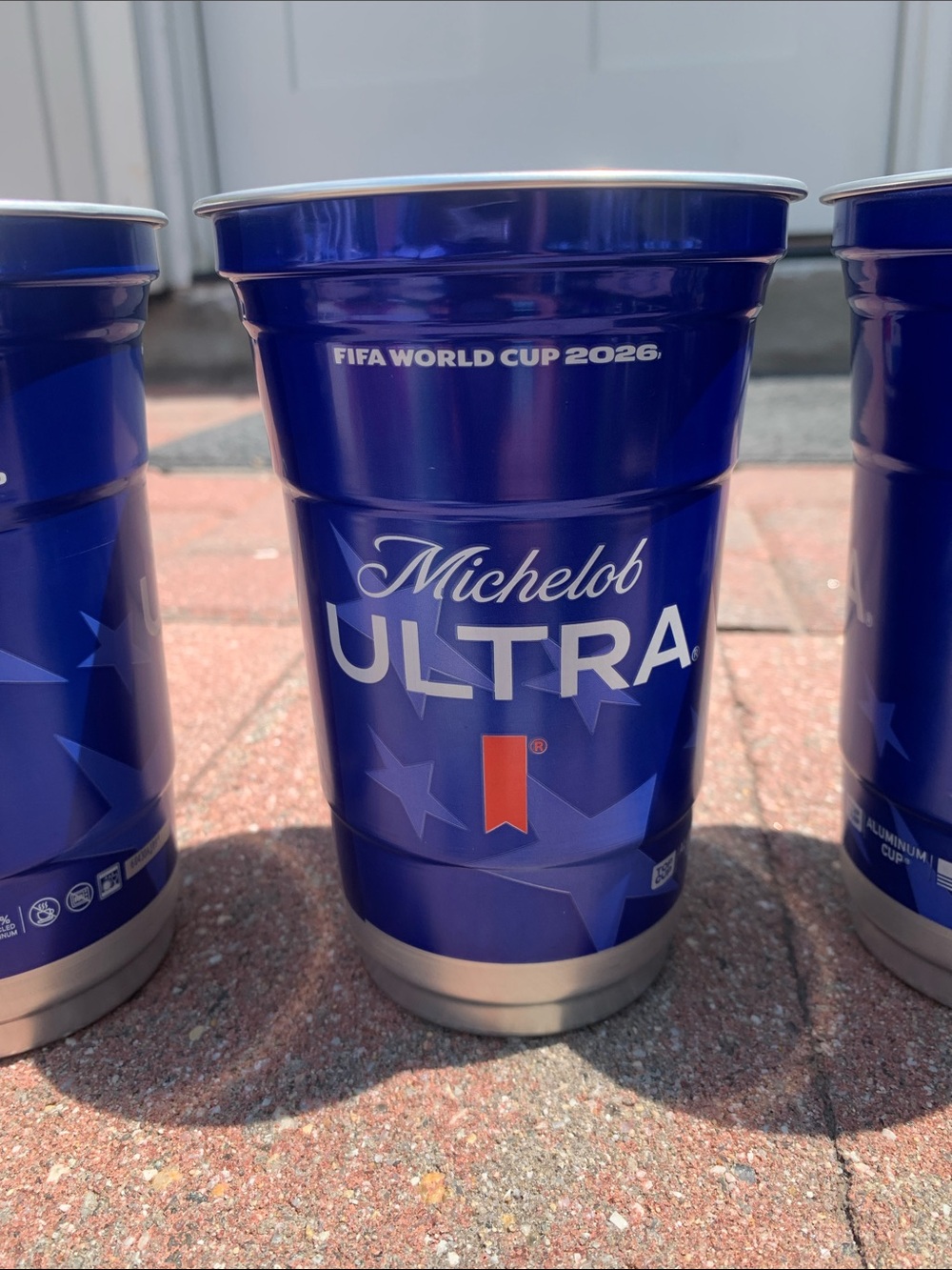 🆕- WORLD CUP Michelob Ultra Cups (Set of 4) 🇵🇦 PANAMA VS. ENGLAND 🏴 - Picture 4 of 5